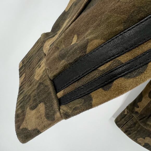 SPRWMN camo suede side stripe jogger sz XS - Picture 4 of 9